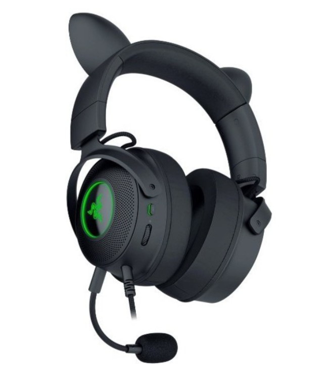 Компьютерная гарнитура RAZER Kraken Kitty V2 Pro, черный