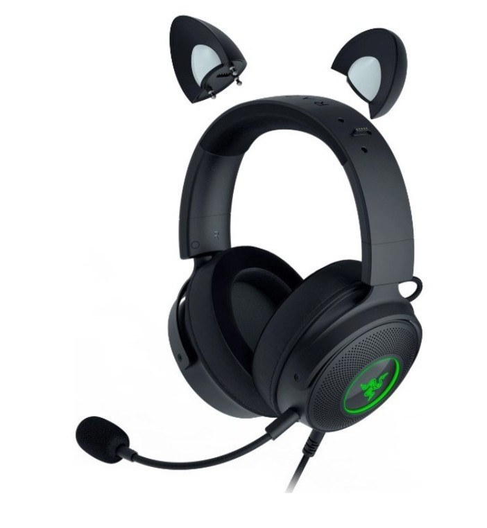 Компьютерная гарнитура RAZER Kraken Kitty V2 Pro, черный