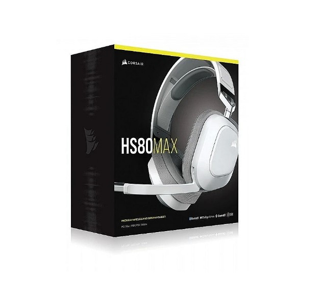 Компьютерная гарнитура CORSAIR HS80 Max Wireless, серый