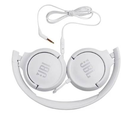 Наушники с микрофоном JBL T500 White Наушники с микрофоном JBL T500 White