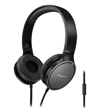 Наушники с микрофоном Panasonic RP-HF500MGCK Чёрные Наушники с микрофоном Panasonic RP-HF500MGCK Чёрные