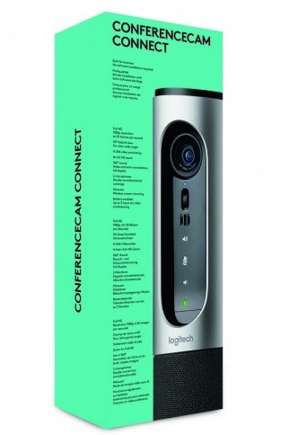 Веб камера Logitech ConferenceCam Connect Silver (960-001034) Веб камера Logitech ConferenceCam Connect Silver (960-001034)