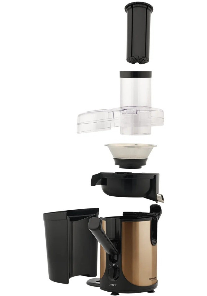 Соковыжималка центробежная Scarlett SC-JE50S52, бронза