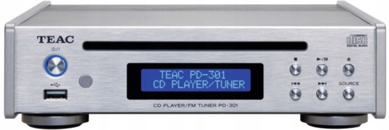 CD-проигрыватель TEAC PD-301DAB-X, серебристый