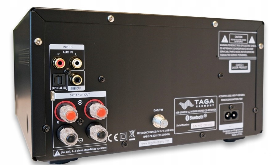AV-Ресивер TAGA HARMONY HTR-1000CD V.2, черный