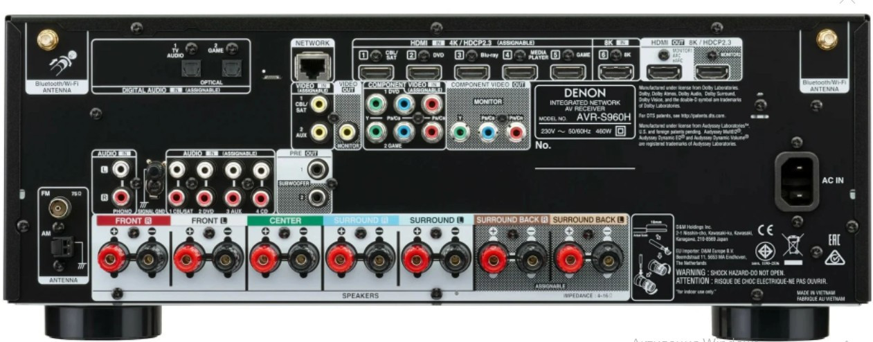 AV-Ресивер Denon AVR-S960H AV-Ресивер Denon AVR-S960H