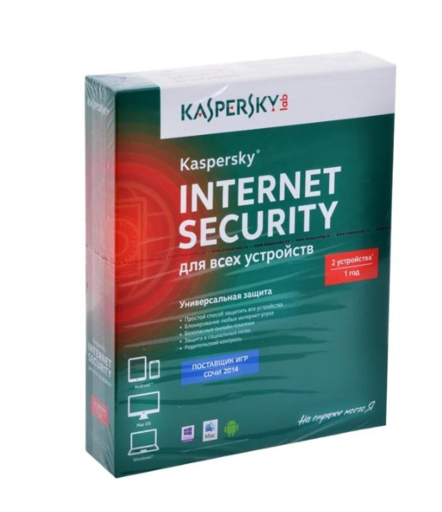 Антивирус Kaspersky Internet Security Multi-Device Russian Edition. 2-Device 1 year Base Box Антивирус Kaspersky Internet Security Multi-Device Russian Edition. 2-Device 1 year Base Box