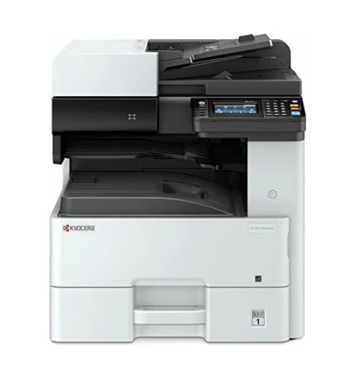 МФУ лазерное KYOCERA ECOSYS M4125idn, ч/б, A3, белый/черный