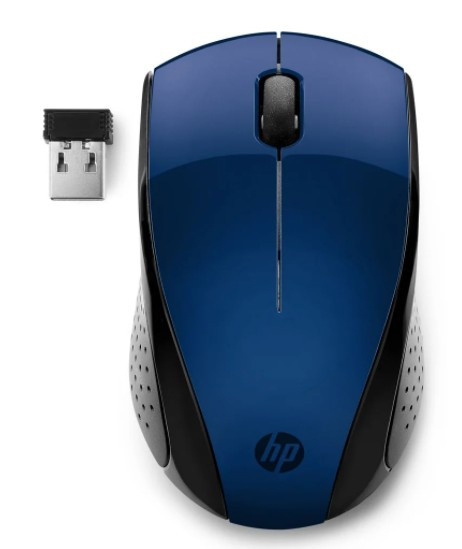 Беспроводная мышь HP Wireless 220 Blue USB (7KX11AA)