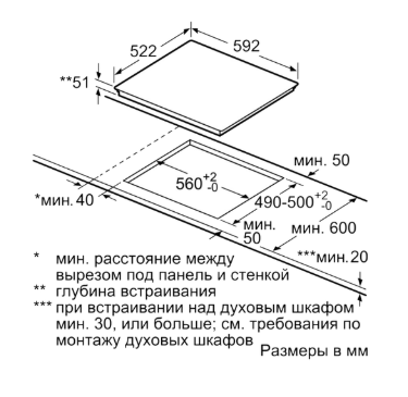 Индукционная варочная панель Bosch PVS651FB5E