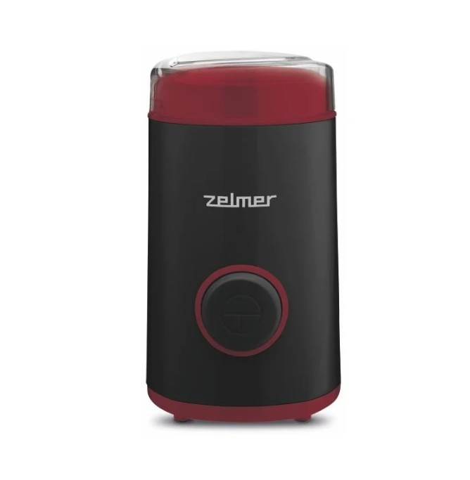 Кофемолка Zelmer ZCG7325B, черный/красный Кофемолка Zelmer ZCG7325B, черный/красный