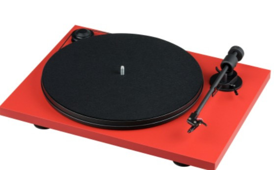 Проигрыватель винила PRO-JECT Primary E Phono, красный