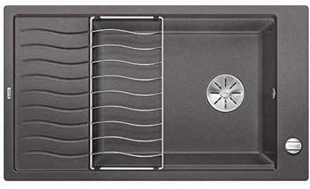 Мойка Blanco Elon XL 6S Silgranit PuraDur II темная скала + KA InFino® Мойка Blanco Elon XL 6S Silgranit PuraDur II темная скала + KA InFino®