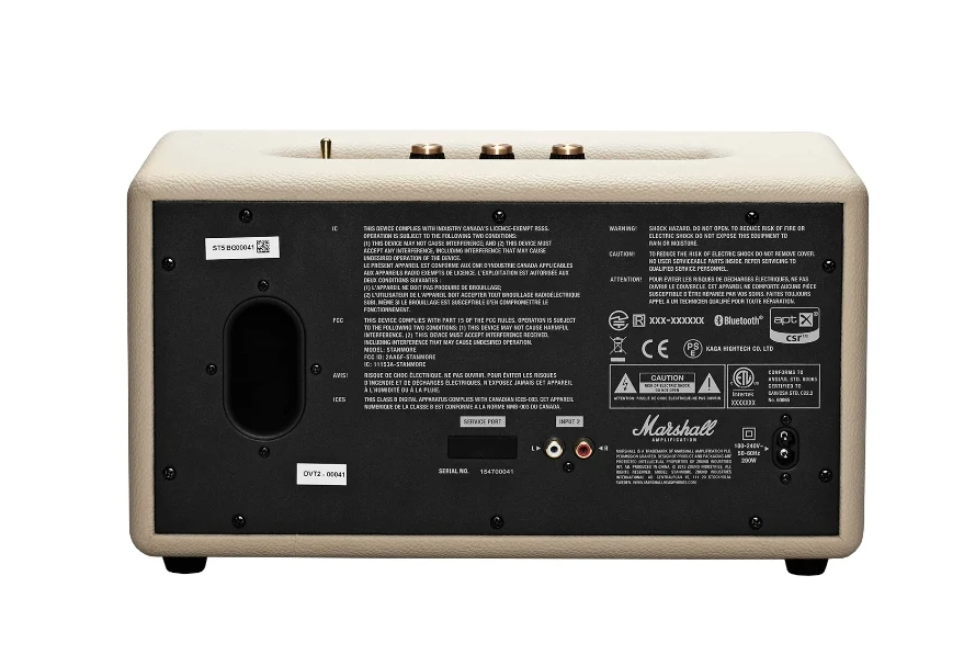Портативная акустика Marshall Stanmore Cream Портативная акустика Marshall Stanmore Cream