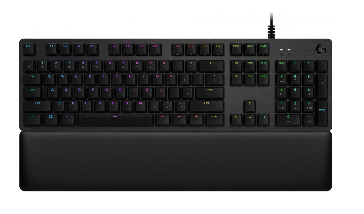 Игровая механическая клавиатура Logitech G513 Mechanical Carbon GX Red (Linear Switch) с RGB подстветкой LIGHTSYNC USB Black (920-009339) Игровая механическая клавиатура Logitech G513 Mechanical Carbon GX Red (Linear Switch) с RGB подстветкой LIGHTSYNC USB Black (920-009339)