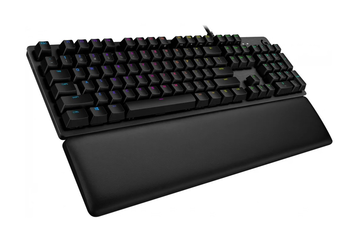 Игровая механическая клавиатура Logitech G513 Mechanical Carbon GX Red (Linear Switch) с RGB подстветкой LIGHTSYNC USB Black (920-009339) Игровая механическая клавиатура Logitech G513 Mechanical Carbon GX Red (Linear Switch) с RGB подстветкой LIGHTSYNC USB Black (920-009339)