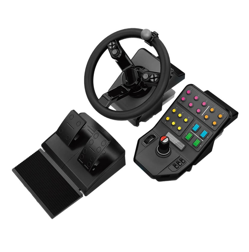 Комплект для управления тяжелой техникой LOGITECH G Heavy Equipment Bundle Farm Controller (945-000062) Комплект для управления тяжелой техникой LOGITECH G Heavy Equipment Bundle Farm Controller (945-000062)