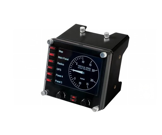 Джойстик Logitech G Pro Flight Instrument Panel (приборная панель с ЖК-дисплеем для авиасимуляторов) (945-000008) Джойстик Logitech G Pro Flight Instrument Panel (приборная панель с ЖК-дисплеем для авиасимуляторов) (945-000008)