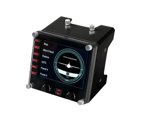 Джойстик Logitech G Pro Flight Instrument Panel (приборная панель с ЖК-дисплеем для авиасимуляторов) (945-000008) Джойстик Logitech G Pro Flight Instrument Panel (приборная панель с ЖК-дисплеем для авиасимуляторов) (945-000008)