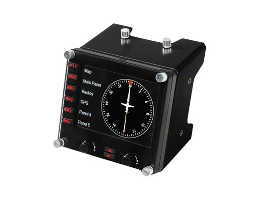 Джойстик Logitech G Pro Flight Instrument Panel (приборная панель с ЖК-дисплеем для авиасимуляторов) (945-000008) Джойстик Logitech G Pro Flight Instrument Panel (приборная панель с ЖК-дисплеем для авиасимуляторов) (945-000008)