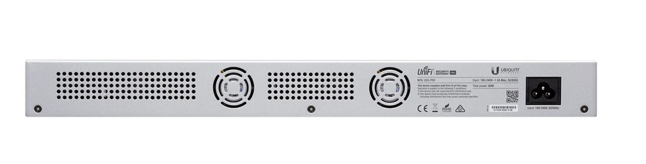 Маршрутизатор Ubiquiti UniFi Security Gateway Pro 4 Маршрутизатор Ubiquiti UniFi Security Gateway Pro 4