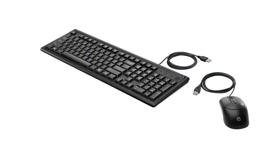 Комплект клавиатура+мышь НР 160 Black <6HD76AA> Комплект клавиатура+мышь НР 160 Black <6HD76AA>