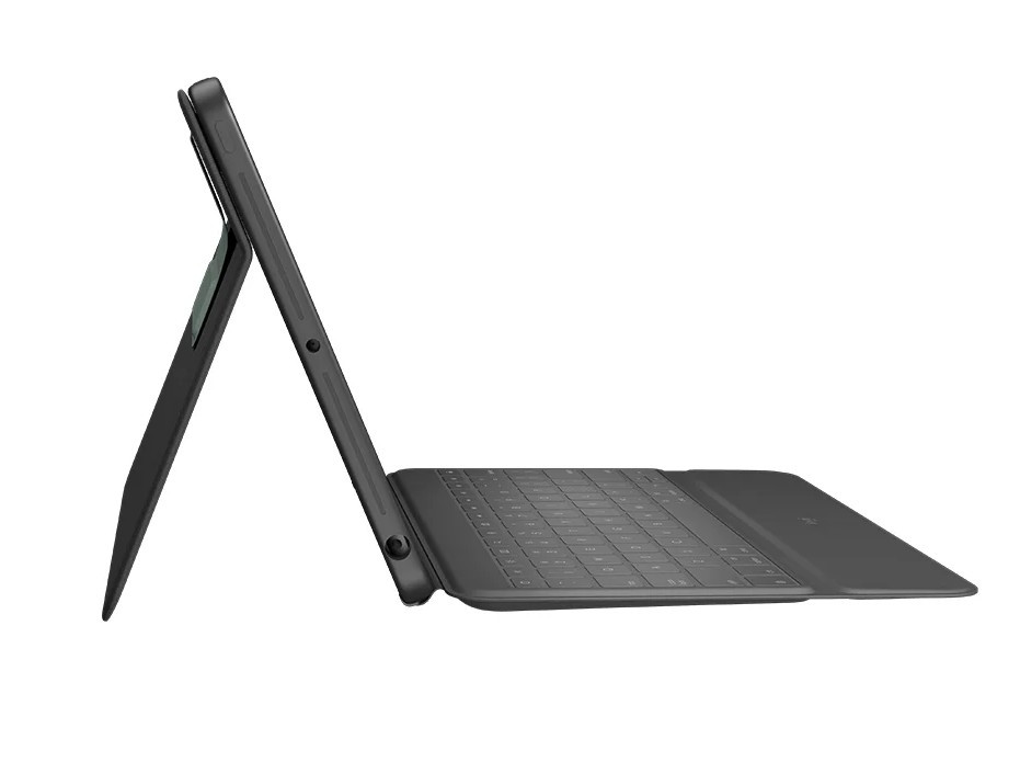 Клавиатура-чехол Logitech Rugged Folio (920-009619) для iPad (7,8 поколения) Клавиатура-чехол Logitech Rugged Folio (920-009619) для iPad (7,8 поколения)