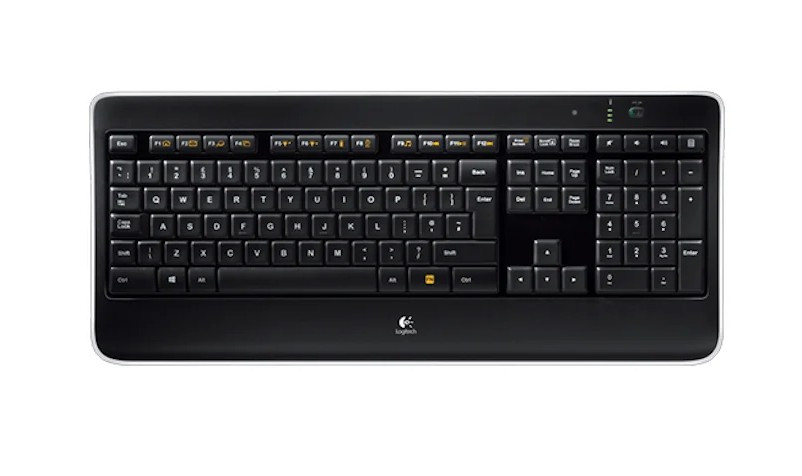 Беспроводная клавиатура Logitech K800 illuminated (920-002395) Беспроводная клавиатура Logitech K800 illuminated (920-002395)