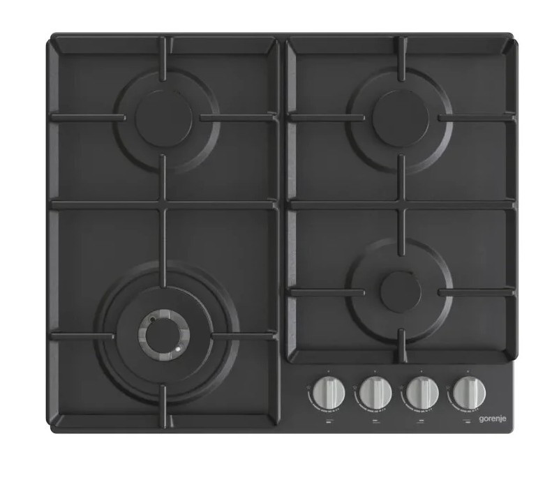 Газовая варочная панель Gorenje GW641EXB, черный Газовая варочная панель Gorenje GW641EXB, черный
