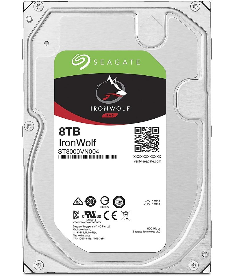 Жесткий диск Seagate IronWolf 8 ТБ ST8000VN004