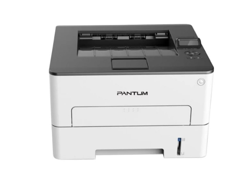 Принтер лазерный Pantum P3300DN, ч/б, A4, белый/черный