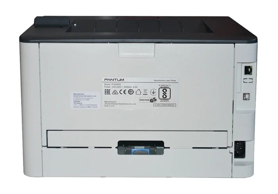 Принтер лазерный Pantum P3300DN, ч/б, A4, белый/черный