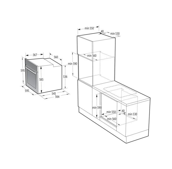 Духовой шкаф GORENJE BPSA6747A08X