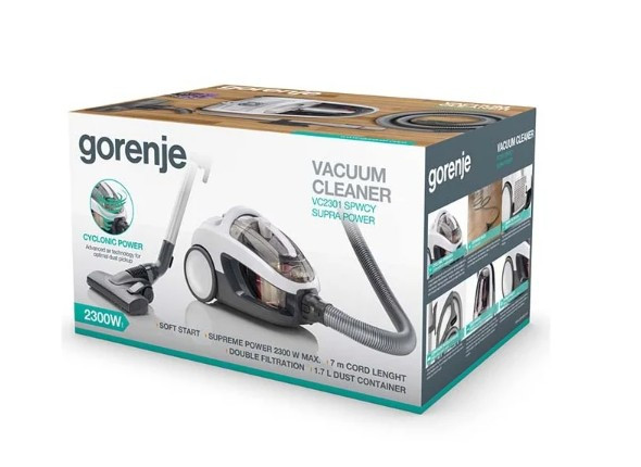 Пылесос GORENJE VC2301SPWCY Пылесос GORENJE VC2301SPWCY