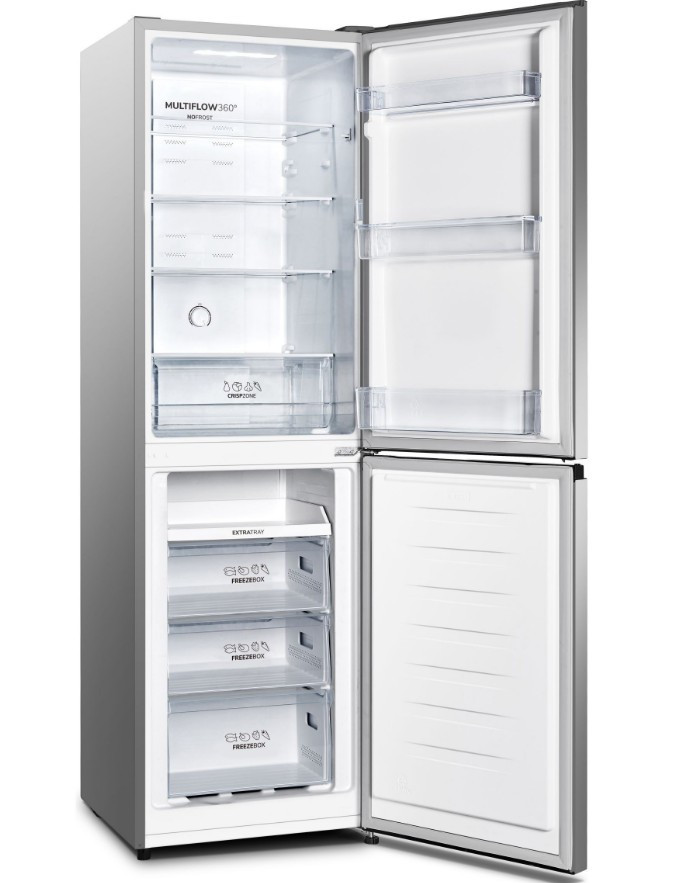 Холодильник Gorenje NRK 4181 CS4 серый NoFrost