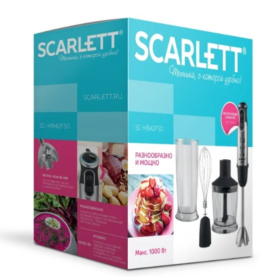Блендер SCARLETT SC-HB42F50 Блендер SCARLETT SC-HB42F50
