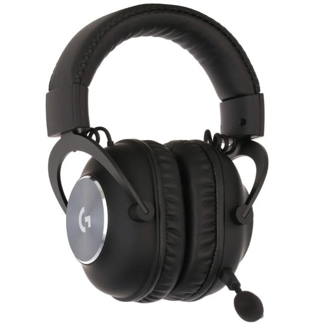 Игровые беспроводные наушники с микрофоном Logitech PRO X LIGHTSPEED Black (981-000907) Игровые беспроводные наушники с микрофоном Logitech PRO X LIGHTSPEED Black (981-000907)