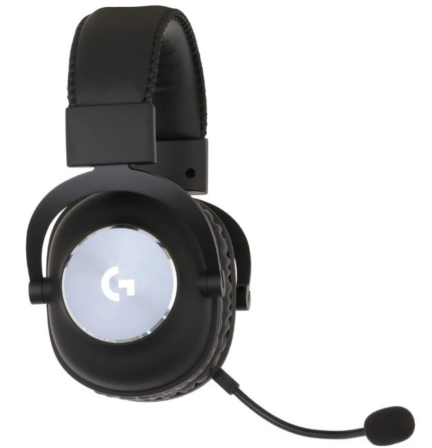 Игровые беспроводные наушники с микрофоном Logitech PRO X LIGHTSPEED Black (981-000907) Игровые беспроводные наушники с микрофоном Logitech PRO X LIGHTSPEED Black (981-000907)