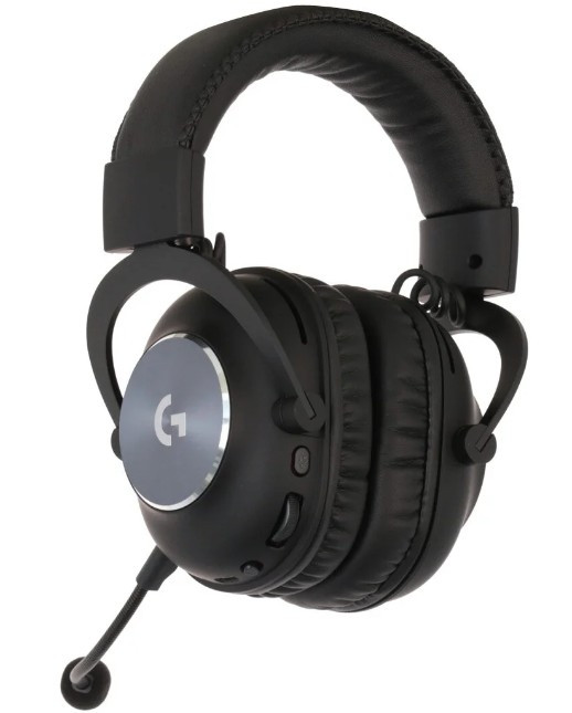 Игровые беспроводные наушники с микрофоном Logitech PRO X LIGHTSPEED Black (981-000907) Игровые беспроводные наушники с микрофоном Logitech PRO X LIGHTSPEED Black (981-000907)