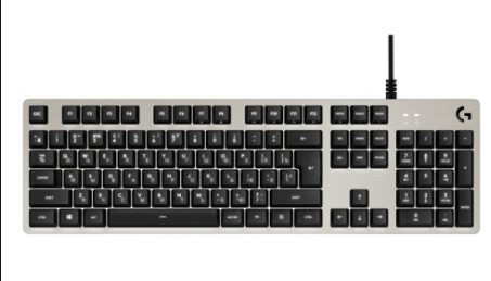 Игровая механическая клавиатура Logitech G413 Mechanical White с красной подсветкой Игровая механическая клавиатура Logitech G413 Mechanical White с красной подсветкой