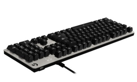 Игровая механическая клавиатура Logitech G413 Mechanical White с красной подсветкой Игровая механическая клавиатура Logitech G413 Mechanical White с красной подсветкой