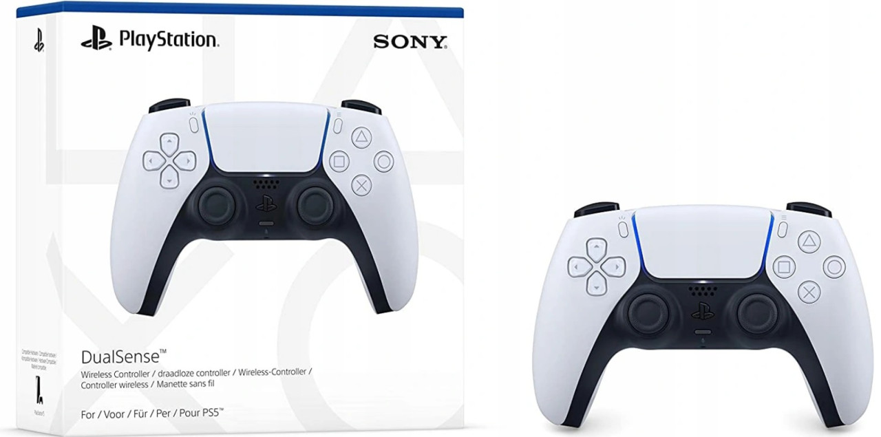 Игровая приставка Sony PlayStation 5 825 Гб, белый + Дополнительный контроллер + 2 игры в подарок Игровая приставка Sony PlayStation 5 825 Гб, белый + Дополнительный контроллер + 2 игры в подарок