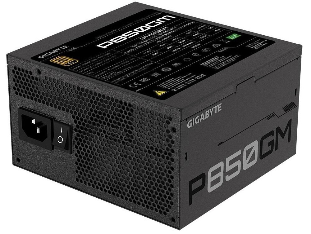 Блок питания GIGABYTE P850GM 850W 80 Plus Gold