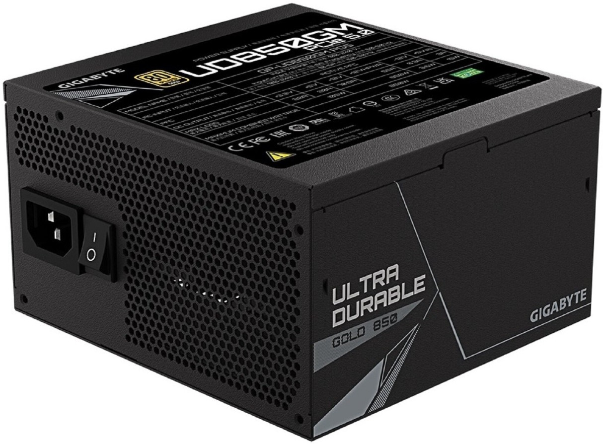 Блок питания GIGABYTE UD850GM PG5 V2 850W 80 Plus Gold PCIe5.0 ATX3.0