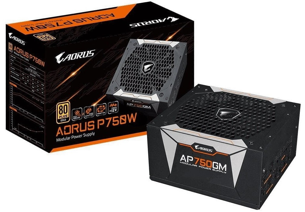 Блок питания GIGABYTE Aorus 750W 80 Plus Gold