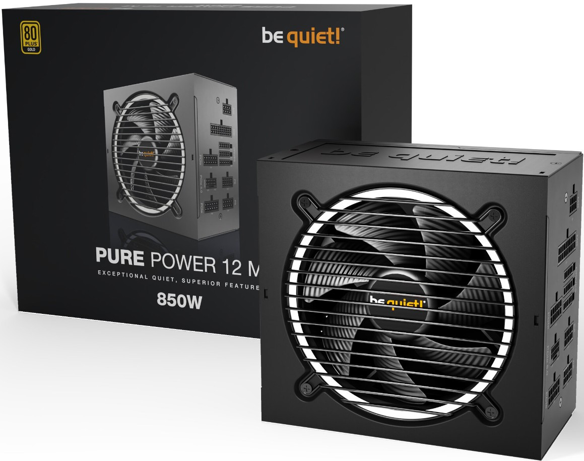 Блок питания BE QUIET! Pure Power 12 M 850W 80 Plus Gold ATX3.0 PCIe5.0