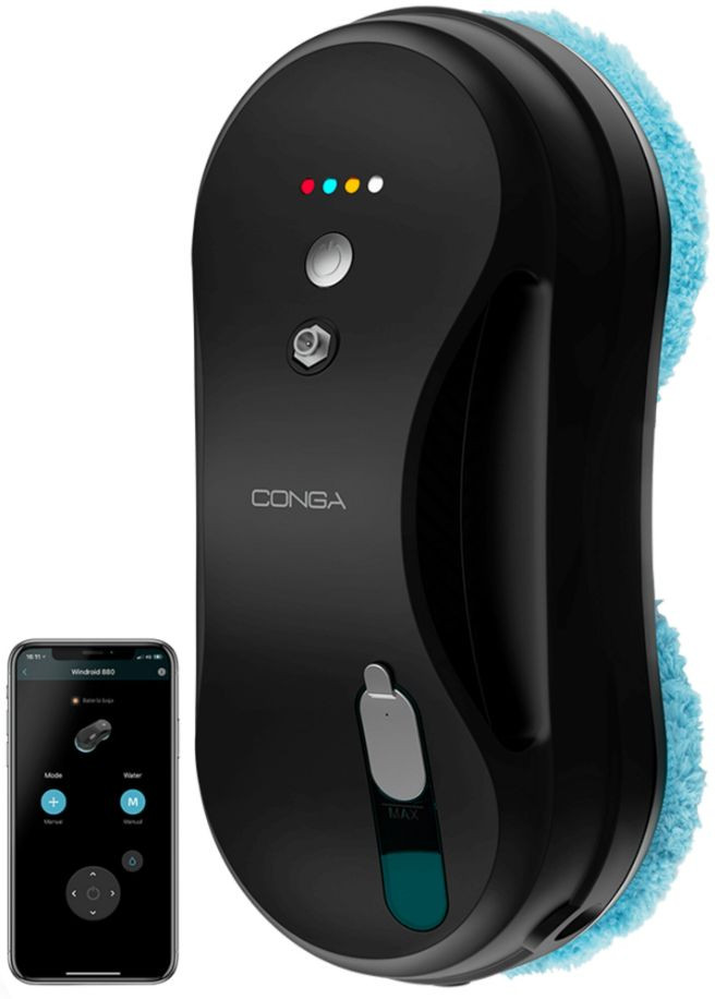 Робот для мытья окон CECOTEC Conga WinDroid 880 SprayWater Connected T Робот для мытья окон CECOTEC Conga WinDroid 880 SprayWater Connected T