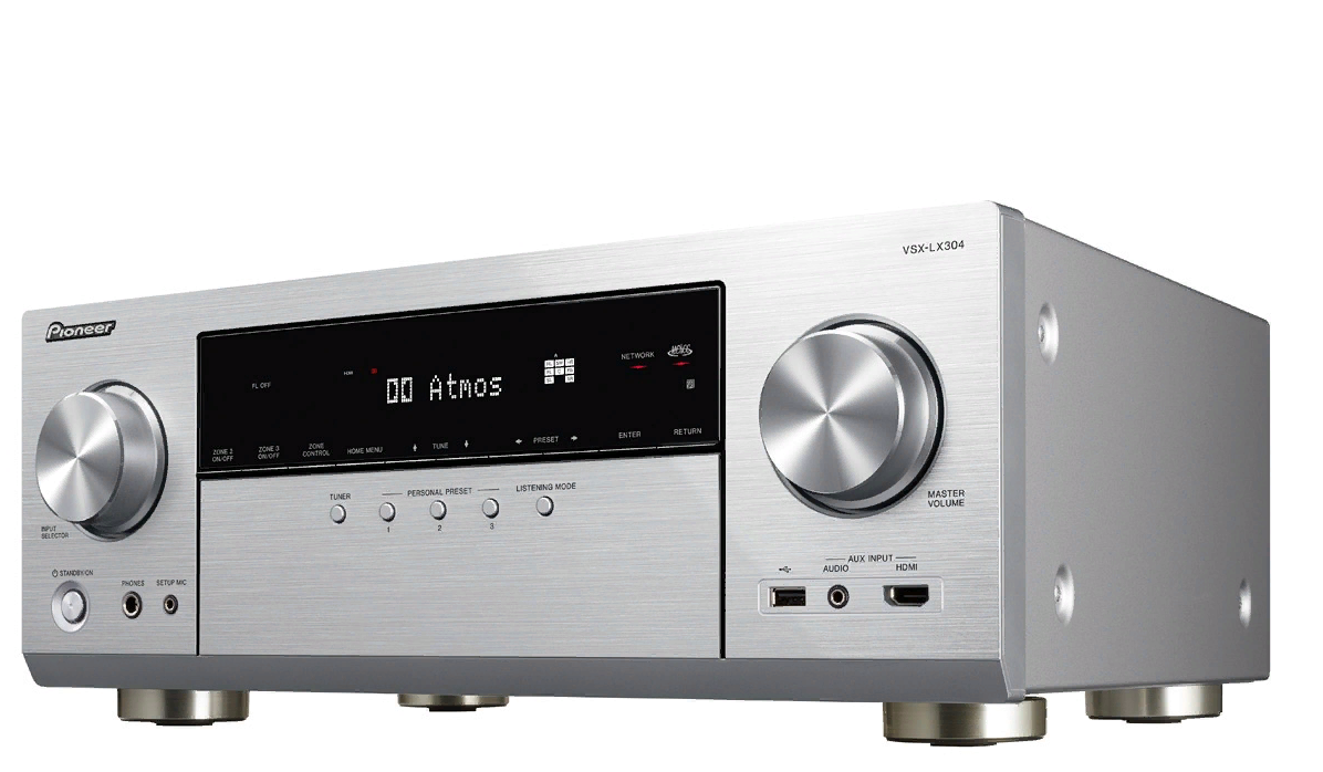 AV-ресивер Pioneer VSX-LX304 silver