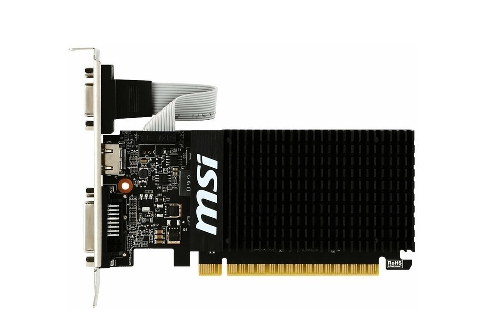 Видеокарта MSI GeForce GT 710 1GB DDR3 Видеокарта MSI GeForce GT 710 1GB DDR3