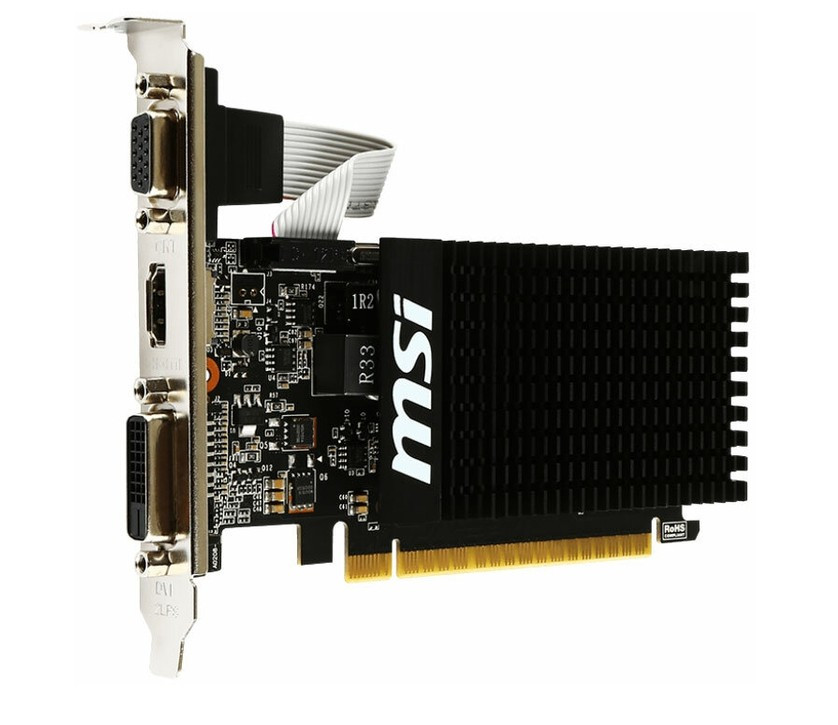Видеокарта MSI GeForce GT 710 1GB DDR3 Видеокарта MSI GeForce GT 710 1GB DDR3
